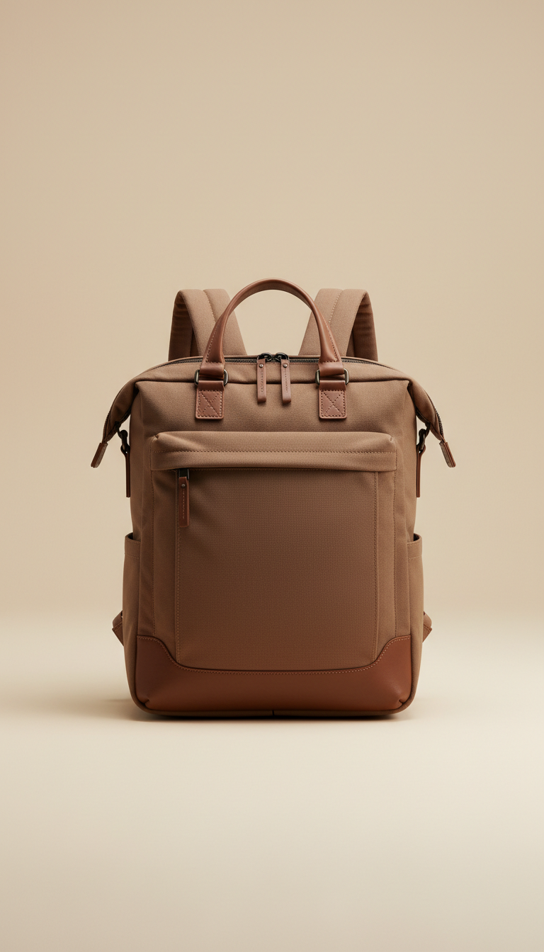 Warm Ash Convertible Backpack-Messenger