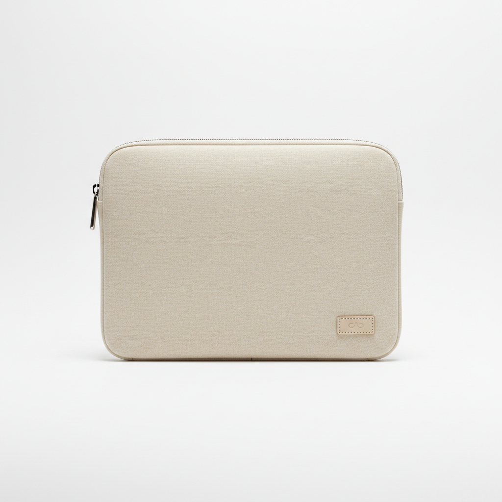 Zorro Laptop Bag Cream Sleeve
