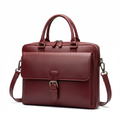 Zorro Laptop Bag Burgundy Briefcase